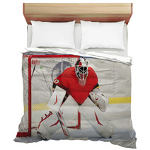Ice Hockey Goalie Bedding 44635249