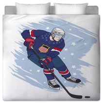 Ice Hockey Player American Bedding 90291708