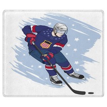 Ice Hockey Player American Rugs 90291708