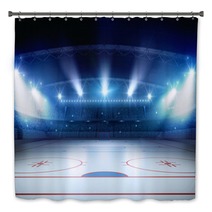 Ice Hockey Stadium 3d Rendering Bath Decor 141040968