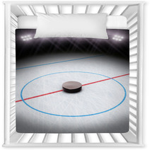 Ice Hockey Under The Lights Room For Text Or Copy Space Nursery Decor 64445953