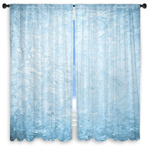 Icy Flowers Window Curtains 61283423
