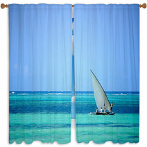 Il Mare Di Zanzibar Window Curtains 36096864