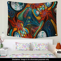 Illusion Warp Space Wall Art 60490119
