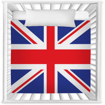 Illustrated Version Of The British Flag Ideal For A Background Nursery Decor 7463157