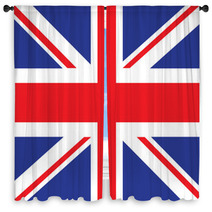 Illustrated Version Of The British Flag Ideal For A Background Window Curtains 7463157