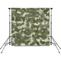 Illustration Of Disruptive  Camouflage Material Backdrops 21207509