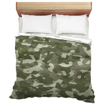 Illustration Of Disruptive  Camouflage Material Bedding 21207509