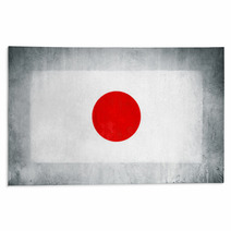 Illustration Of Flag Of Japan Rugs 65494871