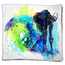Illustration Of Sports Blankets 89589473
