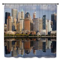 Image Of Lower Manhattan And The Hudson River. Bath Decor 5126742