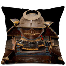 Image Of Samurai Armour On Black Pillows 37137523