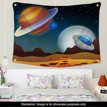 Image With Space Theme 2 Wall Art 71527497