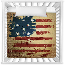 Independence Day Background. Abstract, Grunge, Vector. Nursery Decor 37778961