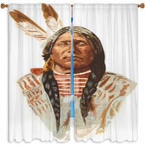 Indian 02 Window Curtains 216359503