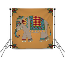 Indian Elephant Backdrops 50267791