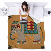 Indian Elephant Blankets 50267791