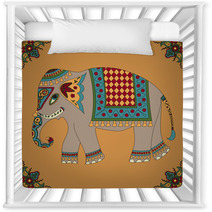 Indian Elephant Nursery Decor 50267791