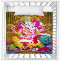 Indian God Ganesh Ji Nursery Decor 10414026