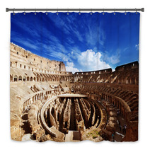 Inside Of Colosseum In Rome, Italy Bath Decor 39316600