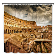 Inside Of Colosseum In Rome, Italy Bath Decor 59398873