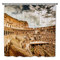 Inside Of Colosseum In Rome, Italy Bath Decor 59398878