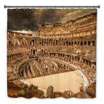 Inside Of Colosseum In Rome, Italy Bath Decor 59398896