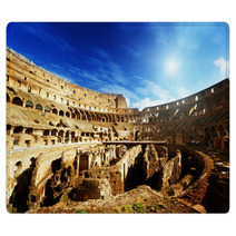 Inside Of Colosseum In Rome, Italy Rugs 41312913
