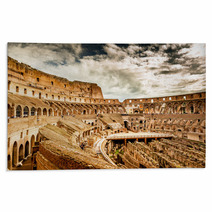 Inside Of Colosseum In Rome, Italy Rugs 59398878