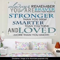 Inspirational Reminder Quotes Wall Art 84776226