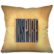 Inspire Letterpress Pillows 67431805