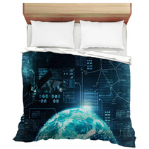 Internet Connection In Outer Space Bedding 74159744