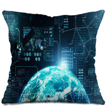 Internet Connection In Outer Space Pillows 74159744