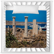 Ionian Column Capital, Architectural Detail On Delos Island, Gre Nursery Decor 68449100