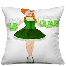Irish Girl Pillows 49483803