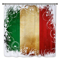 Italian Flag Bath Decor 57704132