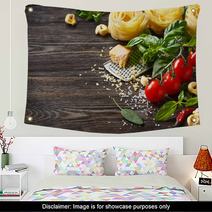 Italian Food Ingredients. Wall Art 68071707