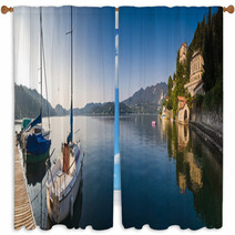 Italian Lake District Window Curtains 60937077
