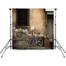 Italian Old-style Bicycle Backdrops 9186225