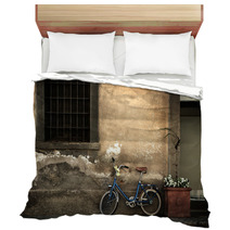Italian Old-style Bicycle Bedding 9186225