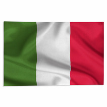 Italian Satin Or Silk State Flag Rugs 65417011