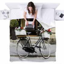 Italian Vintage Bicycle Blankets 66873257