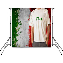 Italy Flag Backdrops 56362853