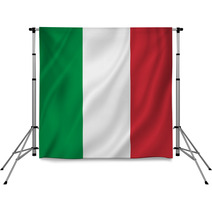 Italy Flag Backdrops 62186477