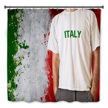 Italy Flag Bath Decor 56362853