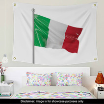 Italy Flag Wall Art 49526525