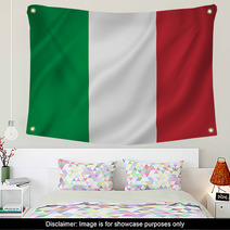 Italy Flag Wall Art 62186477