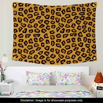 Jaguar And Leopard Skin Texture, Vector Wall Art 83001896