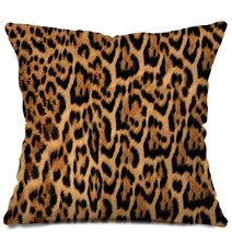 Jaguar, Leopard And Ocelot Skin Texture Pillows 68784829