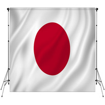 Japan Flag Backdrops 62195416